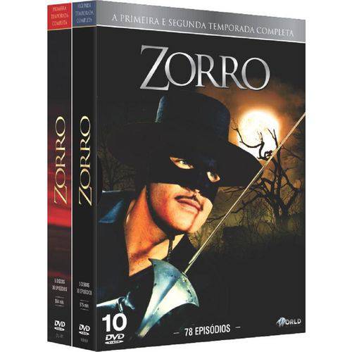 Tudo sobre 'Box Zorro - a Primeira e Segunda Temporada Completa'