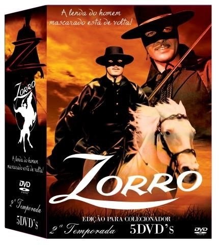 Box Zorro - 2ª Temporada - Ed. Colecionador 5 Dvds
