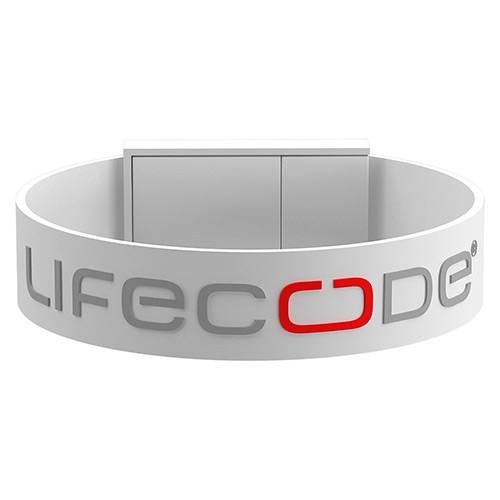 Tudo sobre 'Bracelete LifeCode Salva-Vidas 17,5cm - Branco P'