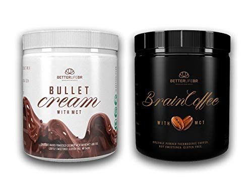 Brain Coffee 200g e Bullet Cream 240g - BetterLife