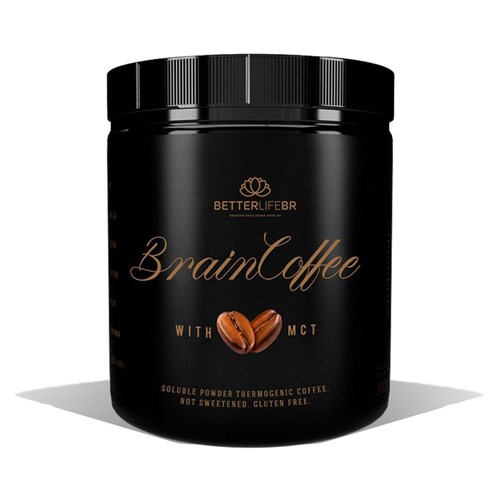 Tudo sobre 'Brain Coffee com Mct Café Termogênico 200g - Better Life'
