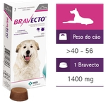 Bravecto Anti Pulgas E Carrapatos Para Cães 40 A 56 Kg