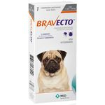Bravecto Msd 250 Mg - Antipulgas E Carrapatos Para Cães De 4,5 A 10 Kg