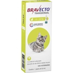 Bravecto para Gatos Transdermal Anti Pulgas e Carrapatos 1,2 a 2,8kg