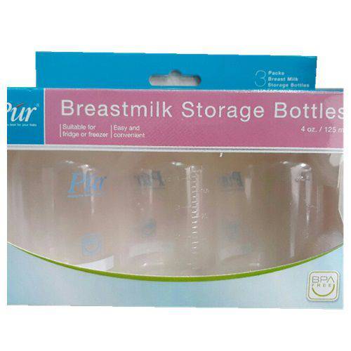Tudo sobre 'Breastmilk Storage Bottles - 6203 - Pur'