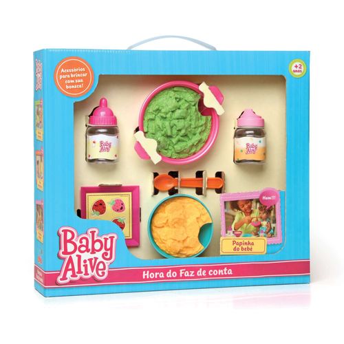 Brincando de Casinha Baby Alive Papinha do Bebe Elka Unidade