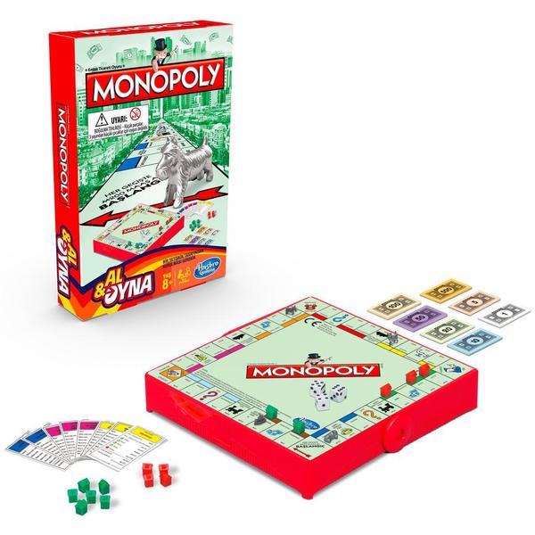 Brinq Hasbro Jogo Monopoly Grab Go B1002