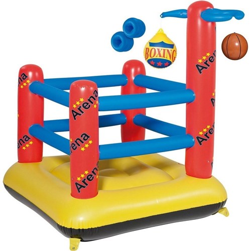 Brinquedo Arena Inflável Playground Infantil Criança com Acessórios Divertido Mor