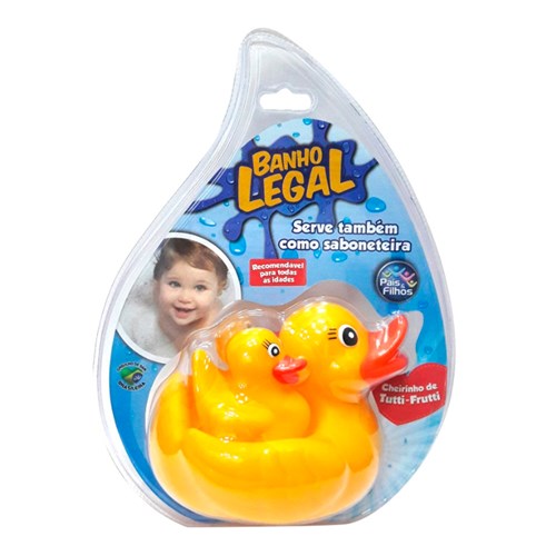 Brinquedo Banho Legal Pata Mãe Pais & Filhos Cores Sortidas