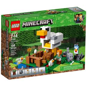 Brinquedo Blocos de Montar Lego Minecraft o Galinheiro 21140