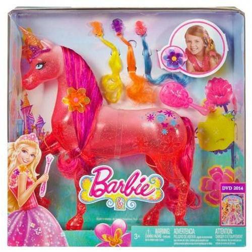 Brinquedo Boneca Barbie e o Portal Secreto - Unicornio