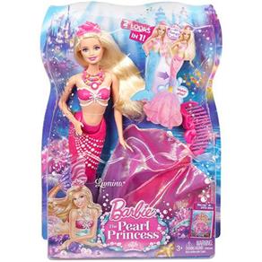 Brinquedo Boneca Mattel Barbie Sereia das Pérolas