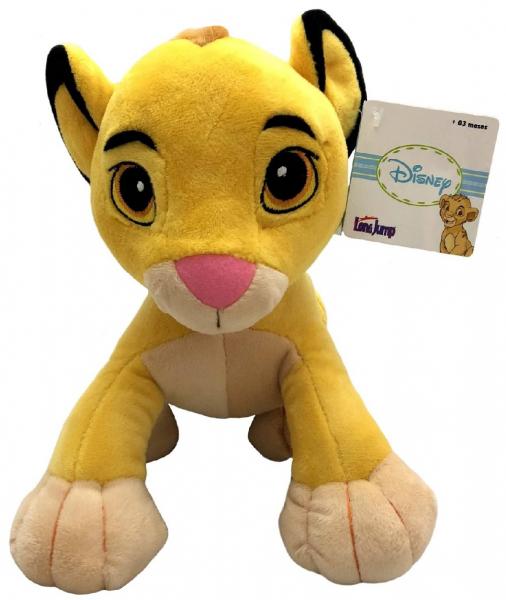 Brinquedo Boneco de Pelúcia Personagem Simba Disney - o Rei Leão - Long Jump