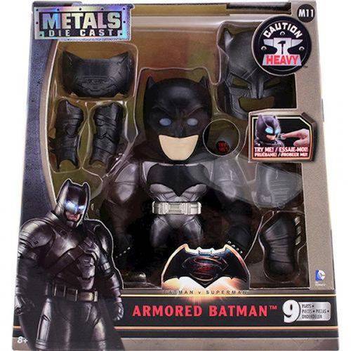 Metals Die Cast Superman X Batman 15 Cm With Armor 3870 Dtc