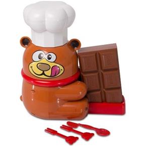 Brinquedo Boneco Urso Fondoue Maker Chef Cozinha Multikids