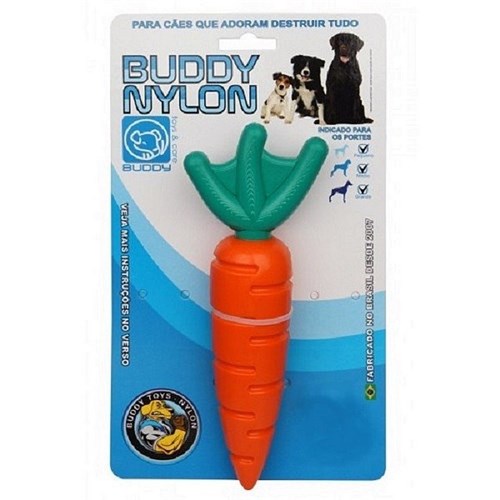 Brinquedo Buddy Toys Cenoura Nylon