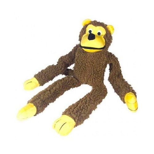 Brinquedo Chalesco Macaco de Pelúcia para Cães Unidade