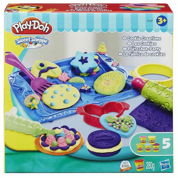 Brinquedo Conjunto Play-Doh Biscoitos Divertidos - Hasbro - Play Doh