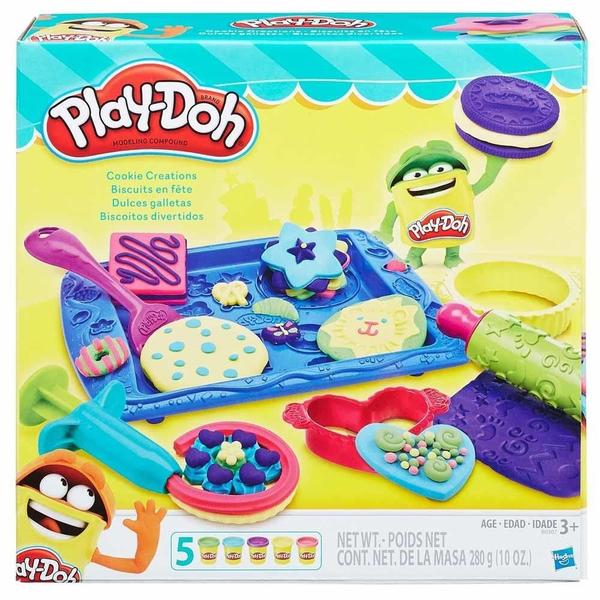 Brinquedo Conjunto Play-Doh Biscoitos Divertidos - Hasbro