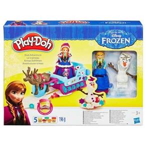 Brinquedo Conjunto Play-doh Hasbro Treno Frozen - B1860