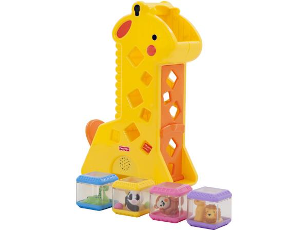 Tudo sobre 'Brinquedo de Encaixar Girafa Pick-A-Blocks - Fisher-Price'