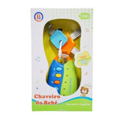 Brinquedo de Plástico para Bebês - Chaveiro do Bebê - 8031