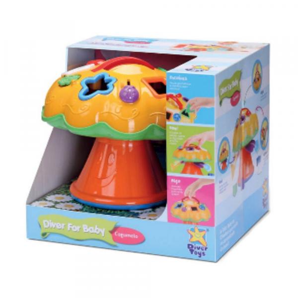 Brinquedo DidÁtico Cogumelo Diver For Baby Divertoys