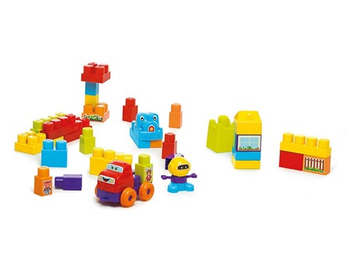 Brinquedo Didático Infantil Super Blocks 97 Peças - Calesita
