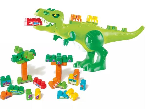 Brinquedo Educativo Baby Land Dino Jurassic 30 Blocos - Cardoso