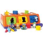 Brinquedo Educativo Caixa-Encaixa A Partir De 1 Ano - Estrela