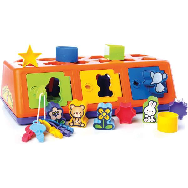 Brinquedo Educativo Caixa-Encaixa a Partir de 1 Ano - Estrela