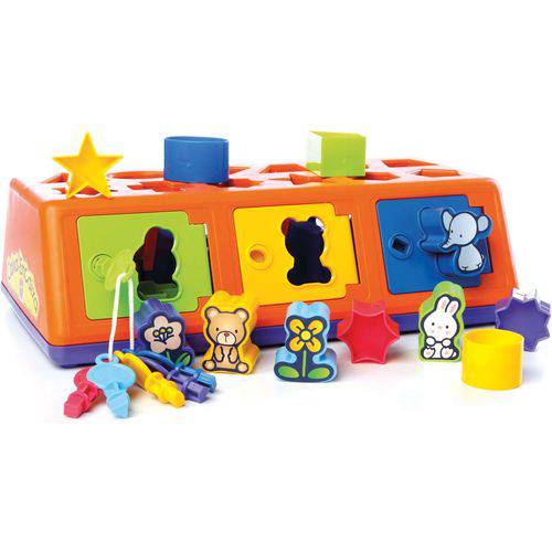 Brinquedo Educativo Caixa-encaixa a Partir de 1ano Estrela Unidade