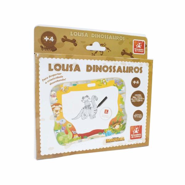 Brinquedo Educativo Lousa Dinossauros - Brincadeira de Criança