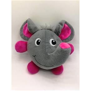 Brinquedo Elefante de Pelúcia - Akio - Cinza