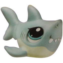Brinquedo Figura Littlest Pet Shop Singles a Shark 93670/#3560 - Hasbro