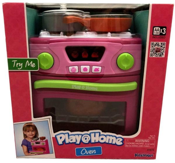 Brinquedo Fogãozinho Fogão com Luz e Som - Cozinha Infantil - Play Home