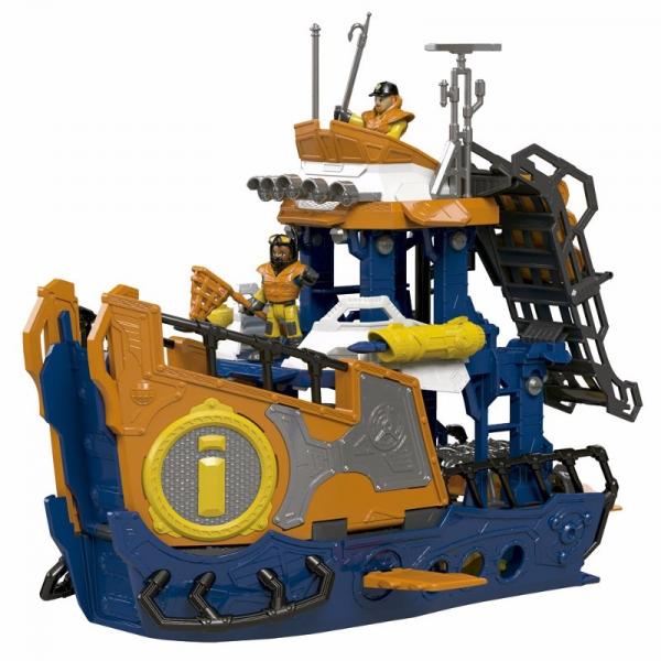 Brinquedo Imaginext Navio Comando do Mar Dfx93 - Mattel