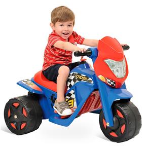 Brinquedo Infantil Ban Moto Cross Azul EL 6V 2580 Bandeirante