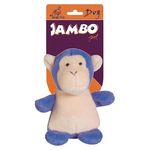 Brinquedo Jambo Mordedor Pelucia Macaquinho Zoo Colorido