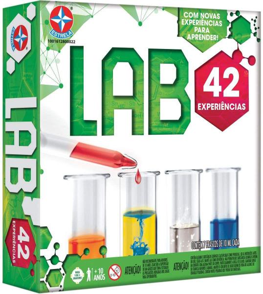 Brinquedo Jogo Lab 42 Laboratório Química Estrela