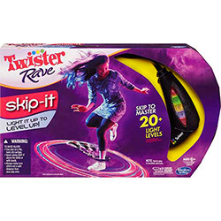 Tudo sobre 'Brinquedo Jogo Twister Rave Skip It A2037 - Hasbro'