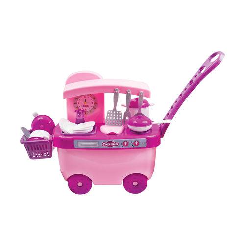Brinquedo Kit Box Cozinha Infantil para Meninas com Acessórios Ref: 173