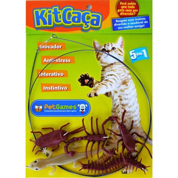 Brinquedo Kit Caça Pet Games