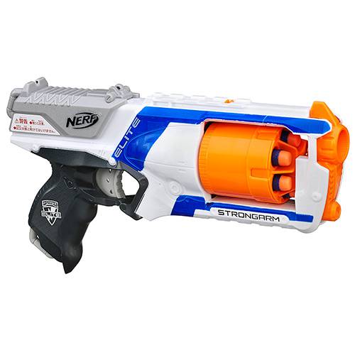 Tamanhos, Medidas e Dimensões do produto Brinquedo Lança Dardo Nerf NS Strongarm Hasbro