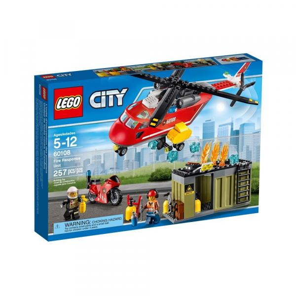 Brinquedo Lego Corpo de Intervenção dos Bombeiros - 60108