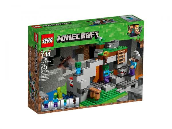 Brinquedo Lego Minecraft 241 Peças 21141