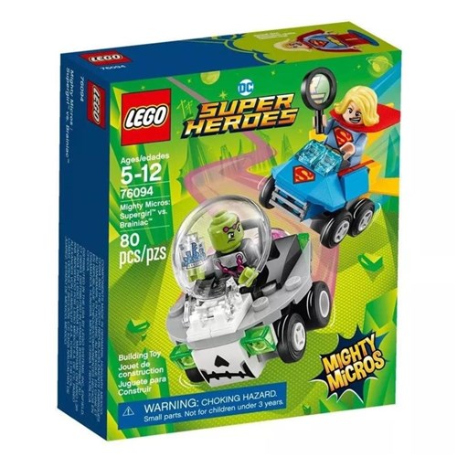 Brinquedo Lego Super Heroes Supergirl Vs Brainiac 76094