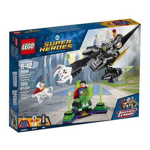 Brinquedo LEGO Super Heroes - Superman & Krypto - 76096