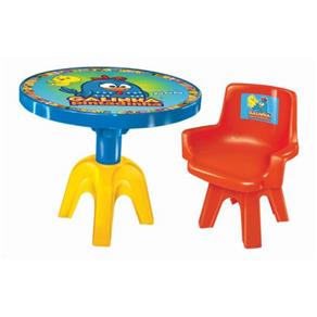 Brinquedo Mesa com Cadeira Galinha Pintadinha Ref 2007