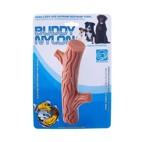 Brinquedo Mordedor Graveto de Nylon para Cães - Buddy Toys